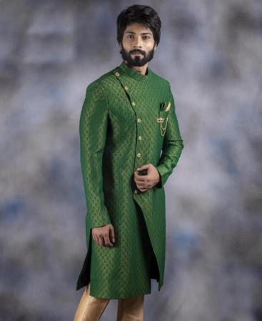 Picture of Comely Green Indo Western