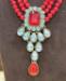 Picture of Stunning Red Necklace Set