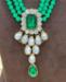 Picture of Shapely Green Necklace Set