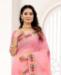 Picture of Nice Peach Georgette Saree