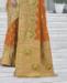 Picture of Delightful Mustard Silk Saree