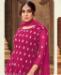 Picture of Good Looking Rani Pink Straight Cut Salwar Kameez