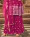 Picture of Good Looking Rani Pink Straight Cut Salwar Kameez