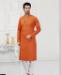 Picture of Graceful Orange With Multi Kurtas