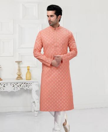 Picture of Superb Light Peach Kurtas