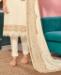 Picture of Shapely Cream Straight Cut Salwar Kameez