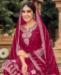 Picture of Superb Rani Pink Straight Cut Salwar Kameez