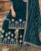 Picture of Grand Teal Straight Cut Salwar Kameez