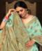 Picture of Fascinating Sea Green Casual Saree