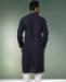 Picture of Sublime Navy Blue Kurtas