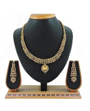 Picture of Exquisite Golden Necklace Set