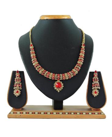 Picture of Lovely Red Necklace Set