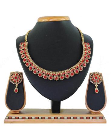 Picture of Lovely Red Necklace Set