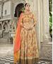 Picture of Statuesque Beige Party Wear Salwar Kameez