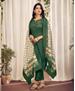 Picture of Marvelous Green Readymade Salwar Kameez