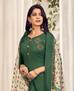 Picture of Marvelous Green Readymade Salwar Kameez