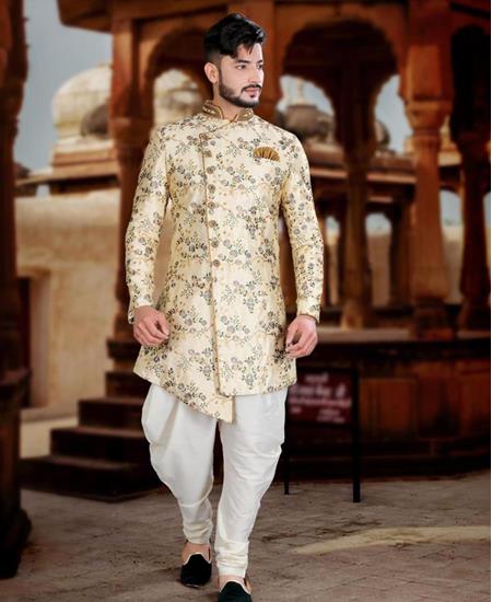 Picture of Admirable Cream Sherwani