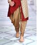 Picture of Stunning Maroon Sherwani