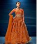 Picture of Beautiful Orange Lehenga Choli