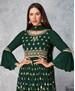 Picture of Ravishing Green Straight Cut Salwar Kameez