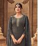 Picture of Ideal Grey Straight Cut Salwar Kameez