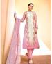 Picture of Pleasing Pink Straight Cut Salwar Kameez