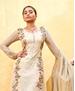 Picture of Charming Beige Straight Cut Salwar Kameez