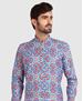 Picture of Lovely Blue/Multicolor Kurtas