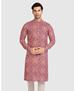 Picture of Pleasing Rust/Multicolor Kurtas