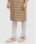 Picture of Pleasing Yellow/Multicolor Kurtas