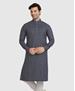 Picture of Lovely Navy Blue-White Kurtas