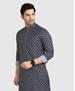 Picture of Lovely Navy Blue-White Kurtas