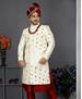 Picture of Statuesque Cream Sherwani