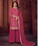 Picture of Ideal Pink Straight Cut Salwar Kameez