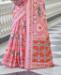 Picture of Sightly Pink Silk Saree