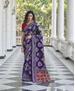 Picture of Taking Purple Silk Saree