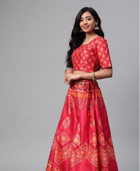 Picture of Gorgeous Pink Lehenga Choli