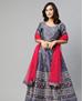 Picture of Enticing Grey Lehenga Choli