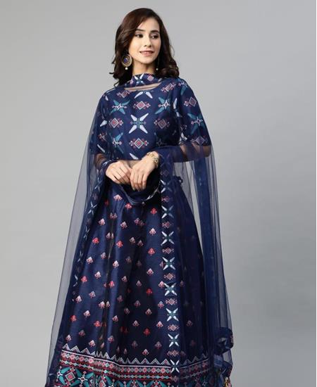 Picture of Pretty Blue Lehenga Choli