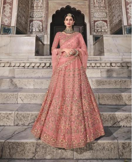 Picture of Sublime Peach Lehenga Choli