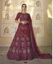 Picture of Marvelous Maroon Lehenga Choli