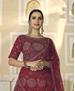 Picture of Marvelous Maroon Lehenga Choli