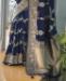 Picture of Gorgeous Blue Silk Saree