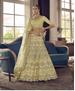 Picture of Resplendent Lime Yellow Lehenga Choli