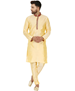 Picture of Well Formed Cream Kurtas