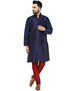 Picture of Sublime Navy Blue Kurtas