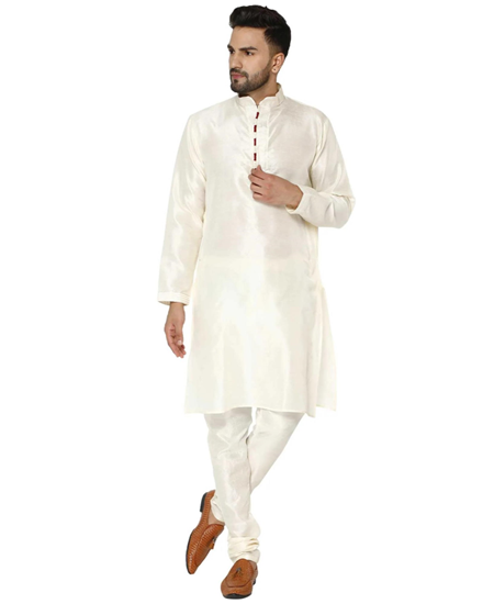 Picture of Taking White Kurtas