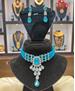 Picture of Exquisite Blue Necklace Set