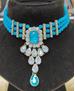 Picture of Exquisite Blue Necklace Set