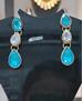 Picture of Exquisite Blue Necklace Set